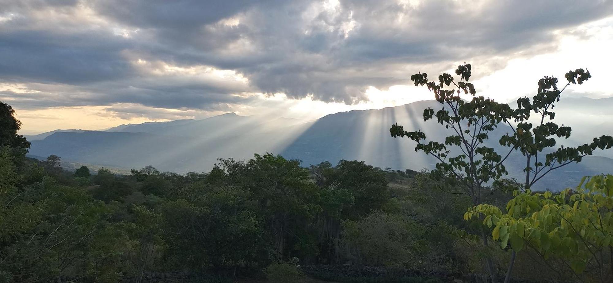 El Paraiso Posada Finca San Vicente Barichara Bagian luar foto