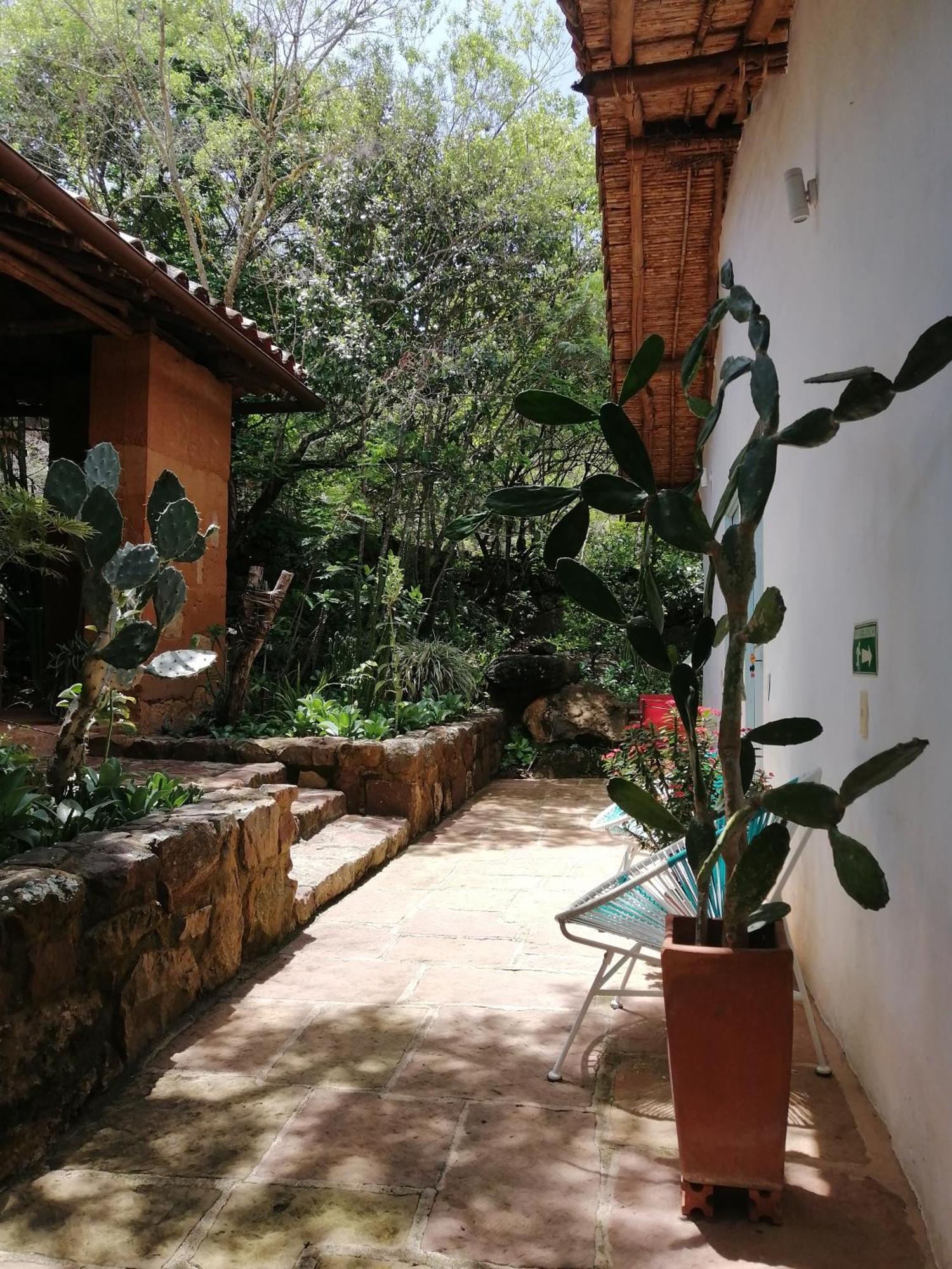 El Paraiso Posada Finca San Vicente Barichara Bagian luar foto
