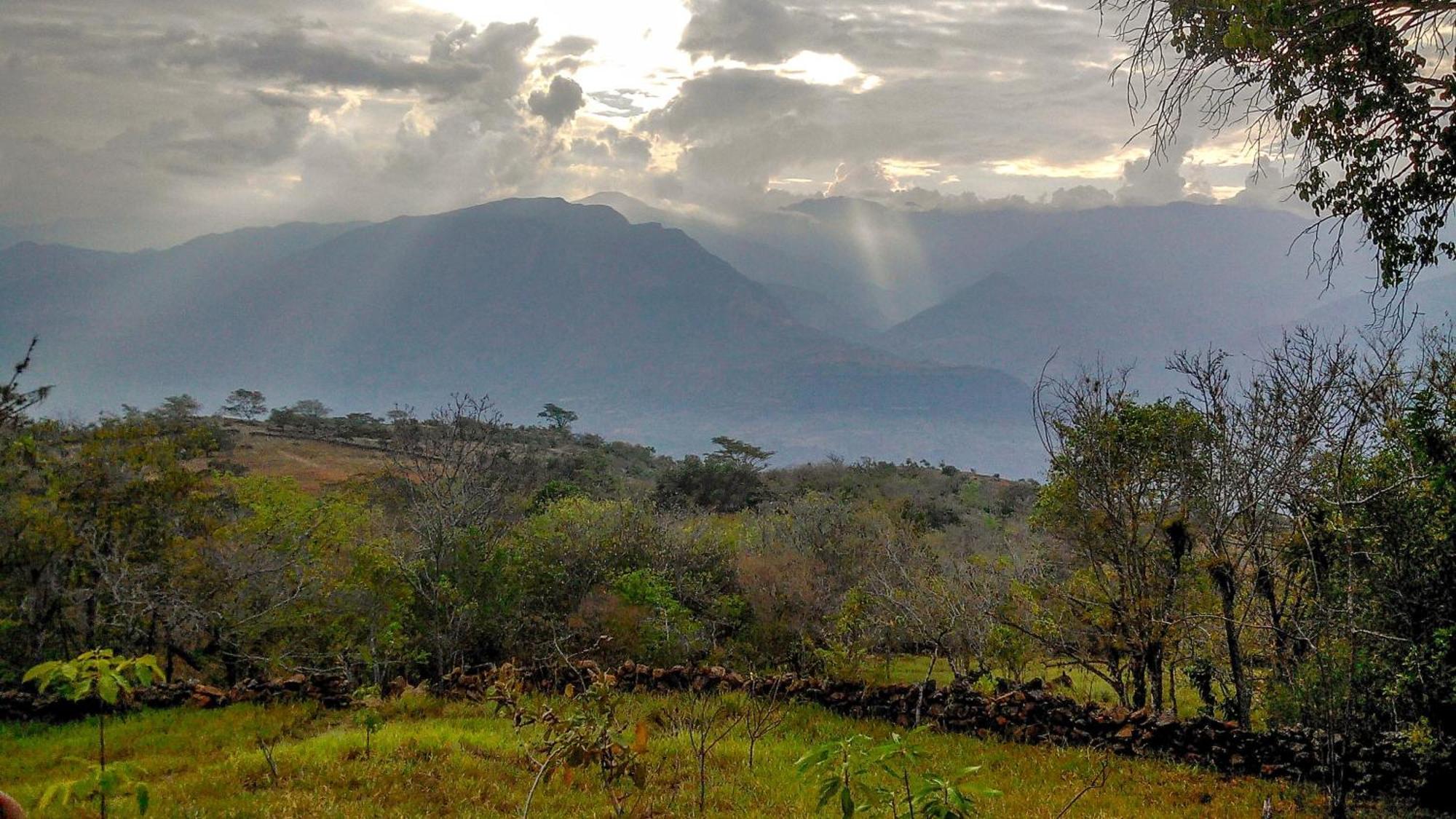 El Paraiso Posada Finca San Vicente Barichara Bagian luar foto