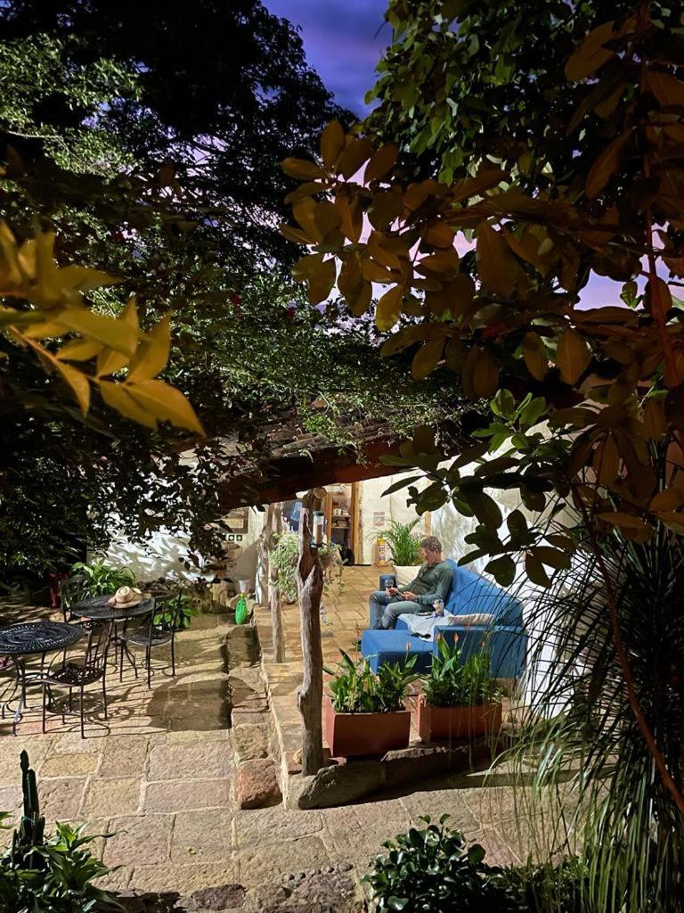 El Paraiso Posada Finca San Vicente Barichara Bagian luar foto