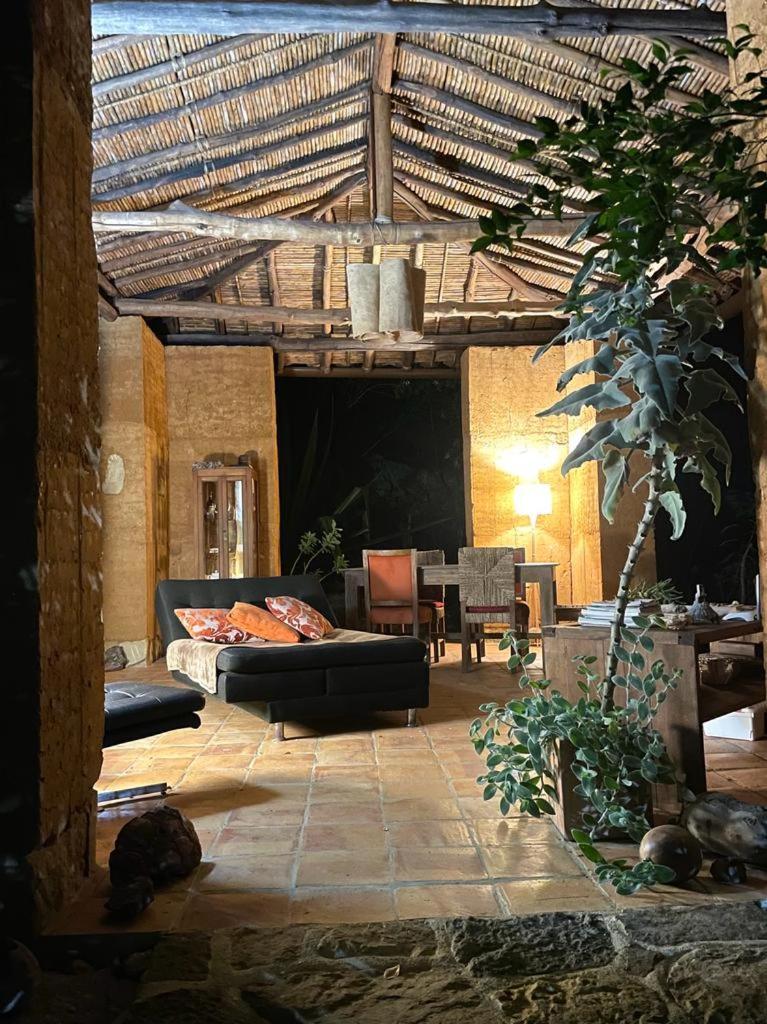 El Paraiso Posada Finca San Vicente Barichara Bagian luar foto